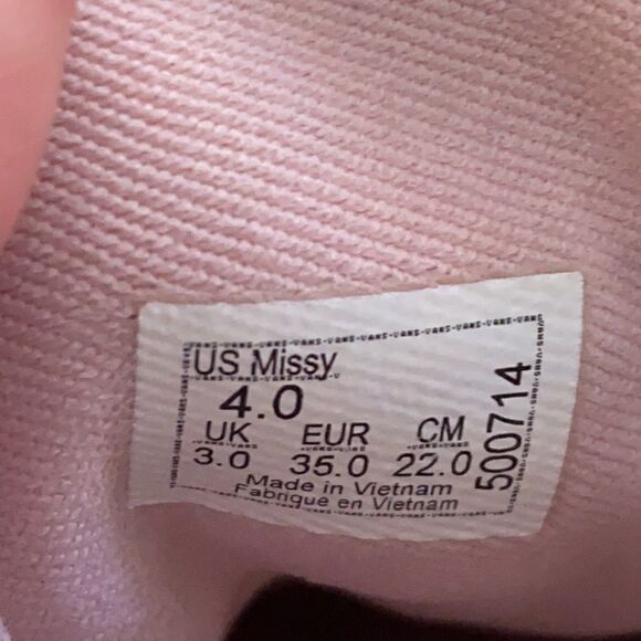 Vans Off The Wall Pink Sneakers - Picture 7 of 7